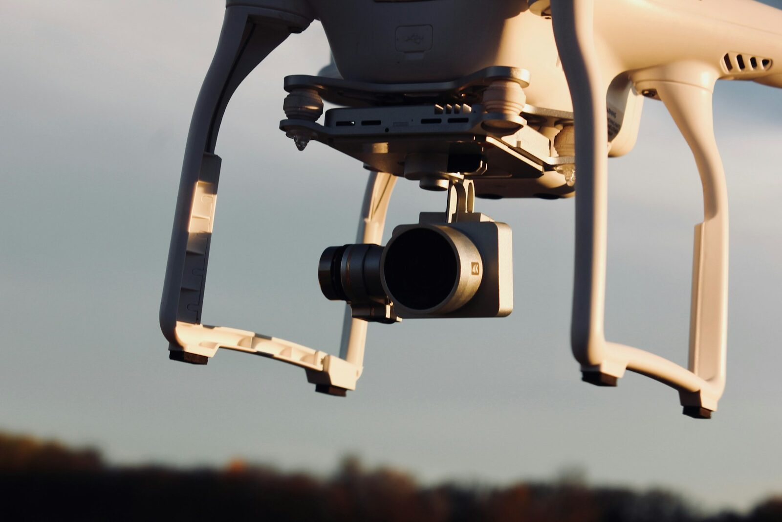 Letecký záběr projektu z dronu